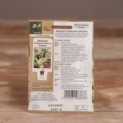 Broccoli (Calabrese) Ramoso Organic - image 2