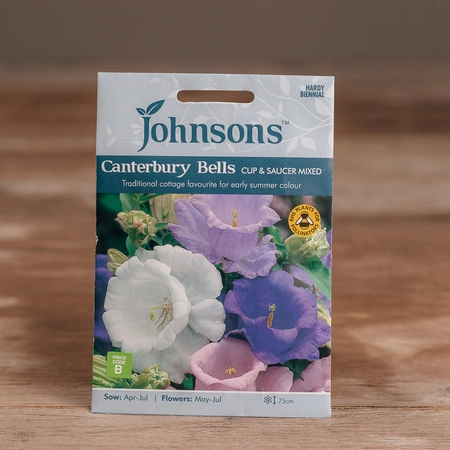 Canterbury Bells Cup & Saucer Mix - image 1