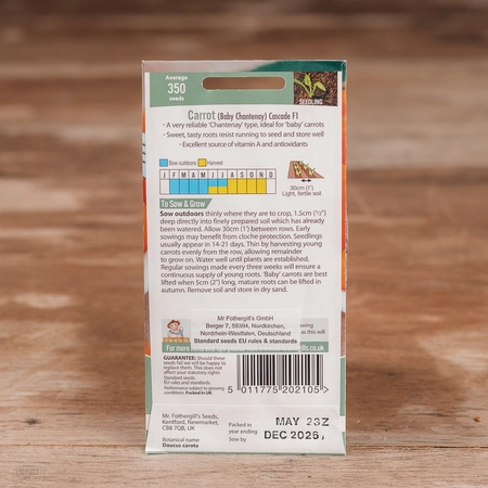 Carrot (Baby Chantenay) Cascade F1 - image 2