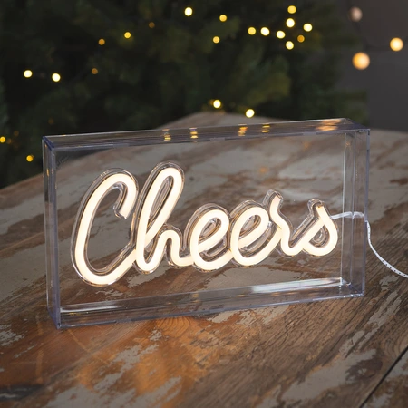 Cheers Neon Light - 23cm x 13cm
