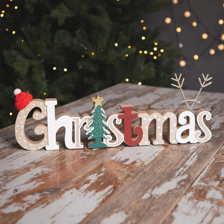 Christmas Word Decoration - 40cm