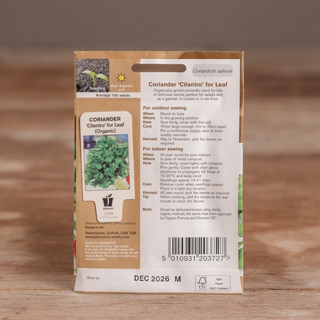 Coriander Cilantro For Leaf Organic - image 2