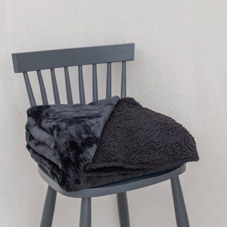 Creative Gardens Cosy Throw - Black - image 1