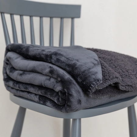 Creative Gardens Cosy Throw - Black - image 2