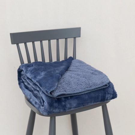 Creative Gardens Cosy Throw - Blue - image 1