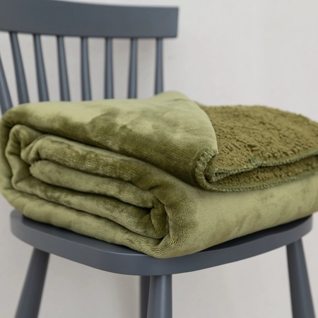 Creative Gardens Cosy Throw - Olive - image 2