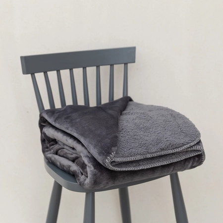Creative Gardens Cosy Throw - Slate - image 1