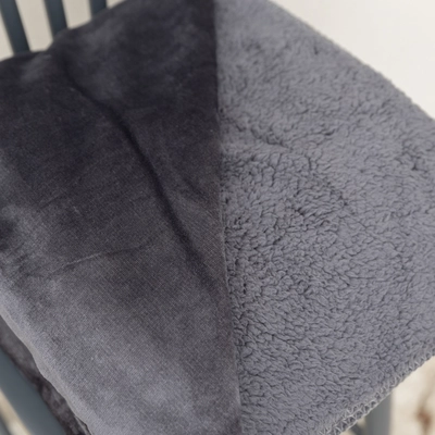 Creative Gardens Cosy Throw - Slate - image 3