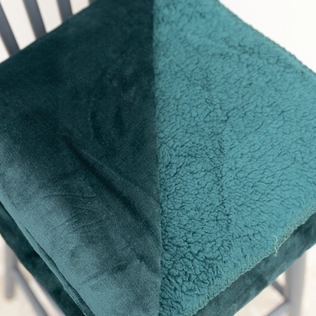 Creative Gardens Cosy Throw - Teal - image 3