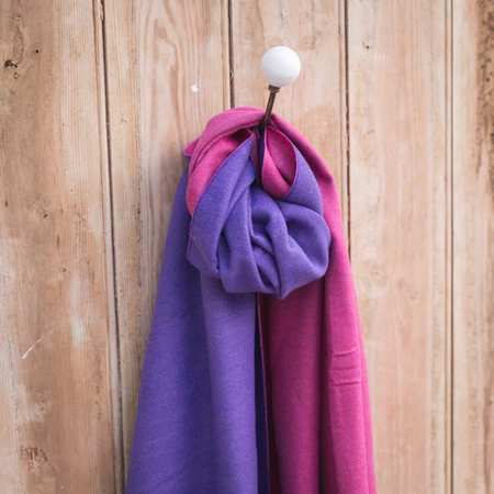 Creative Gardens Delaney Scarf - Pink & Purple - image 3