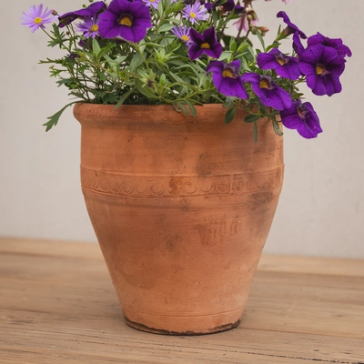 Creative Gardens Planted Container Bright Pinks and Purples