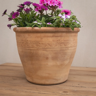 Creative Gardens Planted Container Bright Pinks and Purples - Large