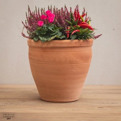 Creative Gardens Planted Container Pink, Red & Silver - Medium - image 4