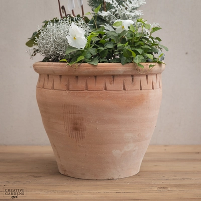 Creative Gardens Planted Container Whites - Large