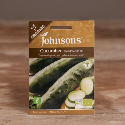 Cucumber Marketmore 70 Organic - image 1