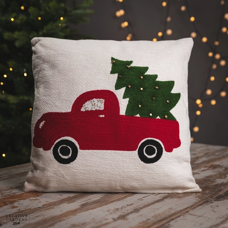 Cushion Car & Tree - image 1