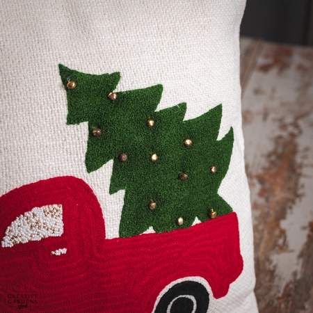 Cushion Car & Tree - image 2