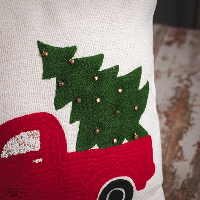 Cushion Car & Tree - image 2