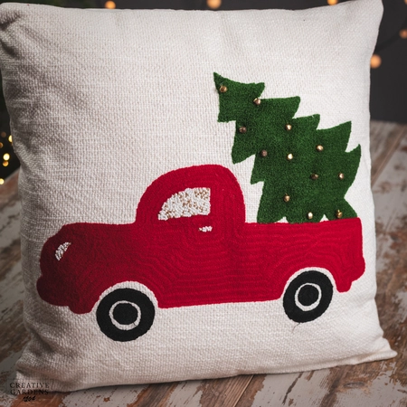 Cushion Car & Tree - image 3