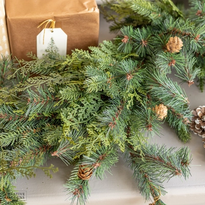 Cypress Mantel Garland 165cm - image 2