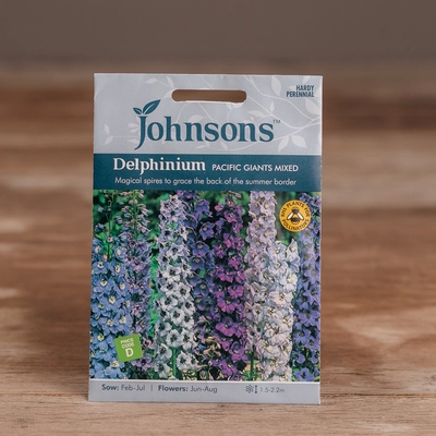 Delphinium Pacific Giants Mix - image 1
