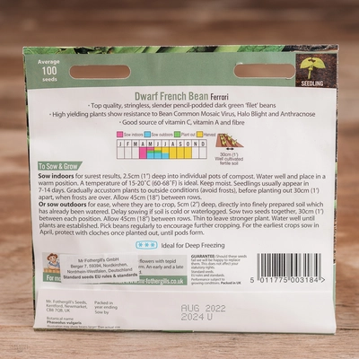 Dwarf French Bean Ferrari - image 2