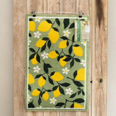 Eco Flex Premium Washable Mat - Lemon Print - image 1