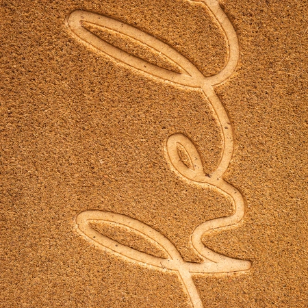 Embossed Coir Mat - Hello - image 2