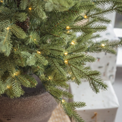 Everlands 3ft Pre-Lit Norway Potted Christmas Tree 60 LED - image 2