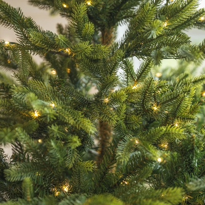 Everlands 7ft Pre-Lit Slim Alpbach Christmas Tree 220 LED - image 2