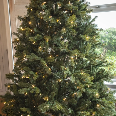 Everlands Freiburg Pine 7ft Nostalgic Pre Lit Christmas Tree