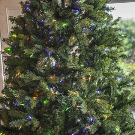 Everlands Freiburg Pine 7ft Nostalgic Pre Lit Christmas Tree
