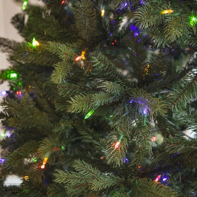 Everlands Freiburg Pine 7ft Nostalgic Pre Lit Christmas Tree