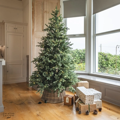 Everlands Geneva Fir 7ft Premium Pre Lit Christmas Tree
