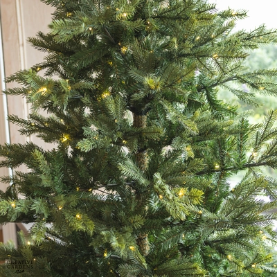 Everlands Grandis Fir 7ft Pre Lit Christmas Tree