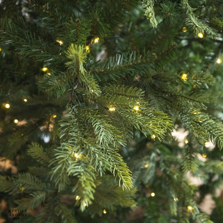 Everlands Grandis Fir 7ft Pre Lit Christmas Tree