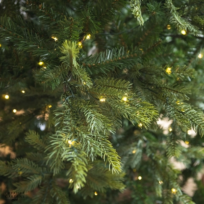 Everlands Grandis Fir 7ft Pre Lit Christmas Tree