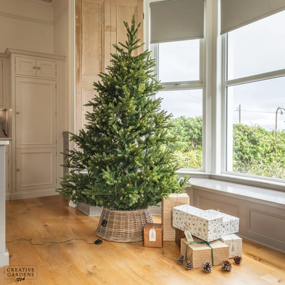 Everlands Nordmann Fir 7ft Pre-Lit Christmas Tree