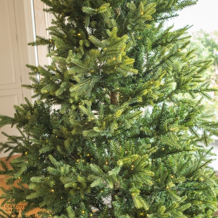 Everlands Nordmann Fir 7ft Pre-Lit Christmas Tree