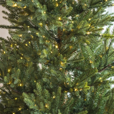 Everlands Norway Spruce 7ft Premium Pre Lit Christmas Tree