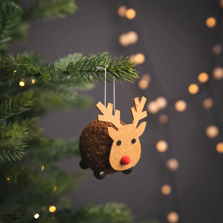 Felt & Wool Pom-Pom Reindeer