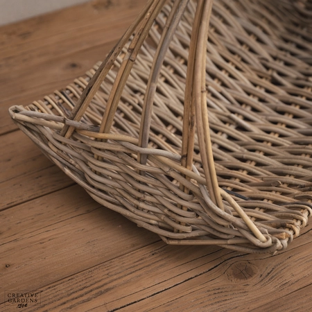 Flat Flower Basket with Hoop Handle - image 5