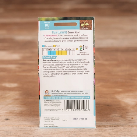 Flax (Linum) Charmer Mix - image 2