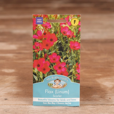 Flax (Linum) Scarlet - image 1