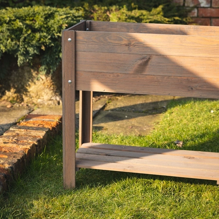 Floraville Raised Wooden Vegetable & Herb Planter - image 2