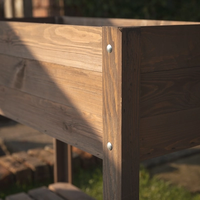 Floraville Raised Wooden Vegetable & Herb Planter - image 3