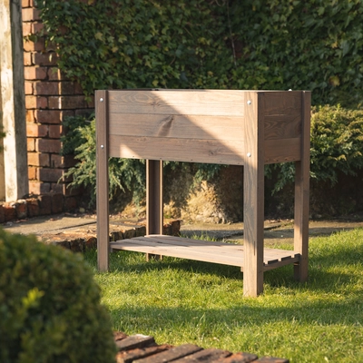 Floraville Raised Wooden Vegetable & Herb Planter - image 1