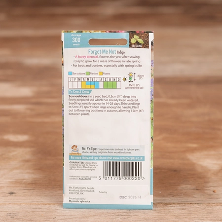 Forget Me Not Indigo - image 2