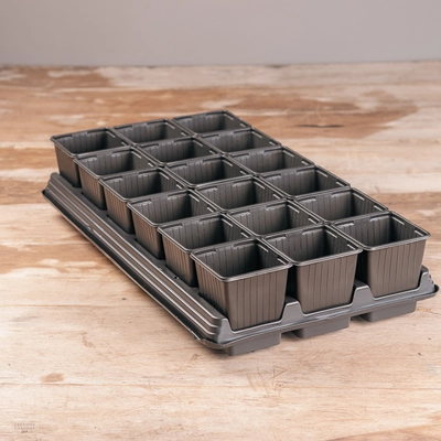 Garland Professional Vegetable Tray with 9cm Square Pots