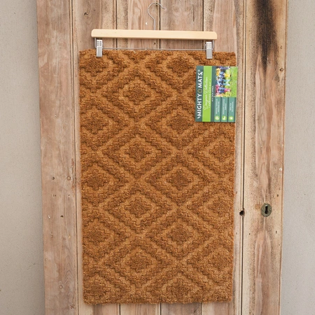 Geo Embossed Coir Mat - Large - image 1